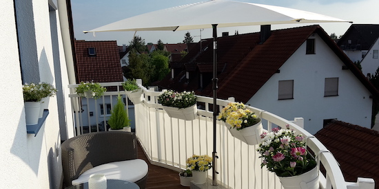 Balkonbespannung nach Maß