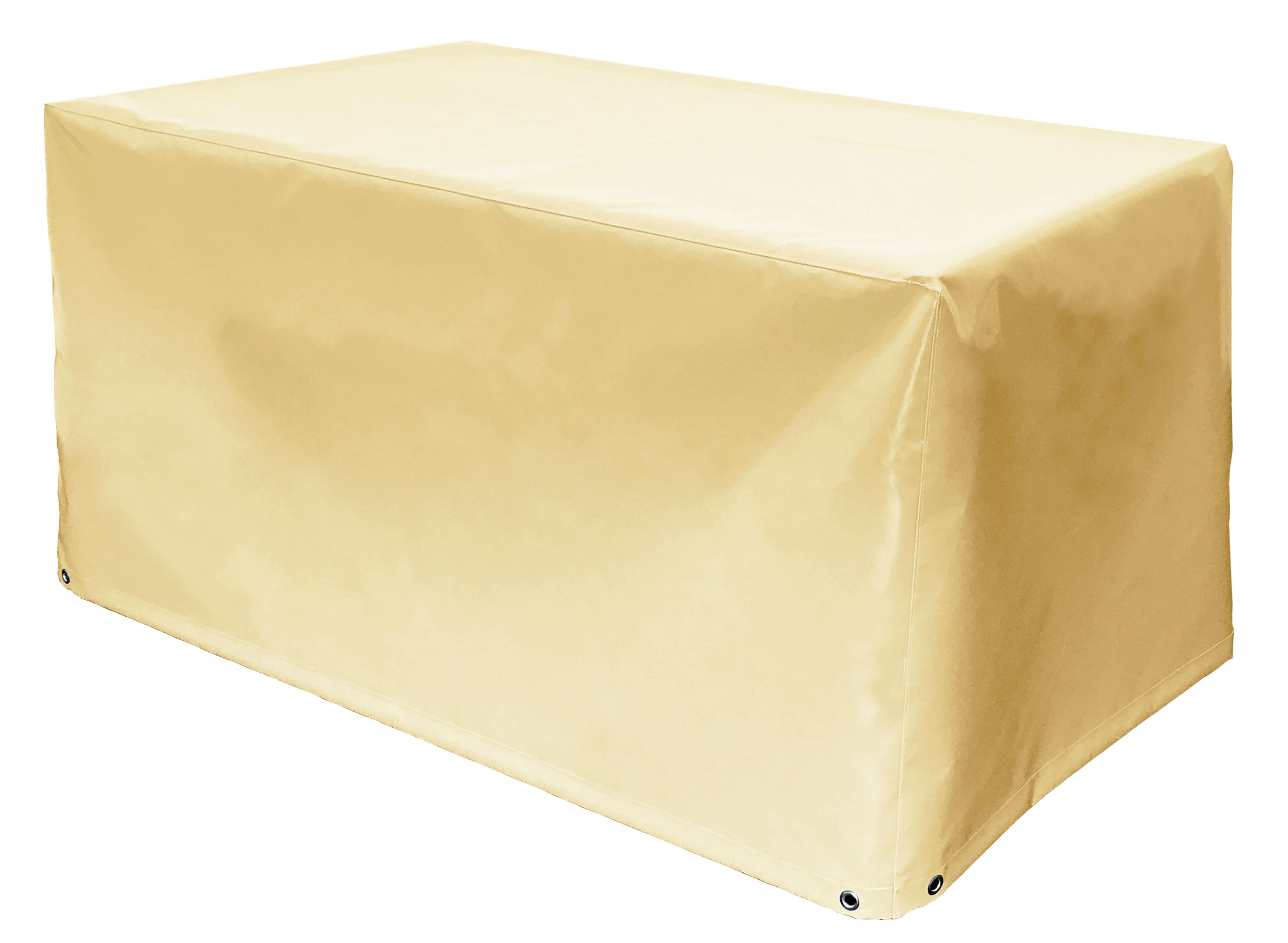 Abdeckplane Gartentisch LKW Plane - 220 x 90 cm - Beige