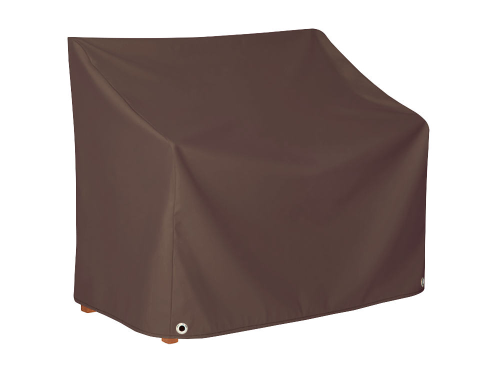 Gartenbank Abdeckung Teak Safe - Braun - ca. 154x63x65/83 cm