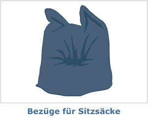 Bezüge für Sitzsäcke von Abdeckhauben-Shop.de